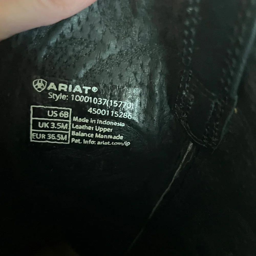 Ariat Heritage R Toe Western Boot 6 - Picture 14 of 16